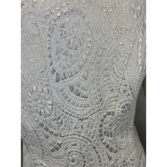 Insight Cream Paisley Blazer Jacket Women's Size 6 - Picture 5 of 8